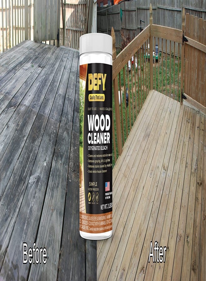 DEFY 2 LB Wood Deck Cleaner Powdered Concentrate - For Decks, Fences, Siding, & More - Covers Up to 1,000 Sq. Ft. - Image 3